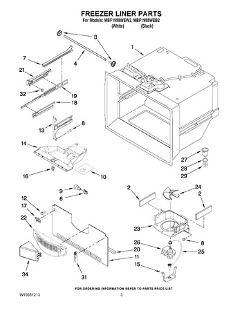 Diagram for MBF1958WEB2