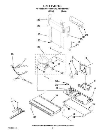 Diagram for MBF1958WEB2