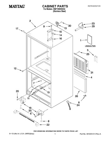 Diagram for MBF1958WES4