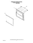 Diagram for 03 - Freezer Door Parts