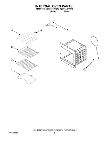 Diagram for MEW5527DDB16