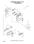 Diagram for 08 - Dispenser Front Parts