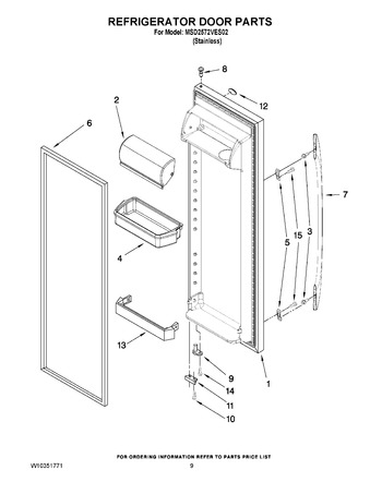 Diagram for MSD2572VES02