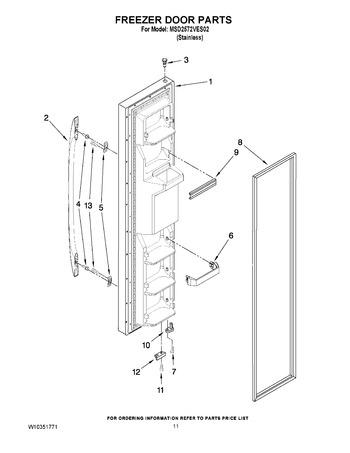 Diagram for MSD2572VES02