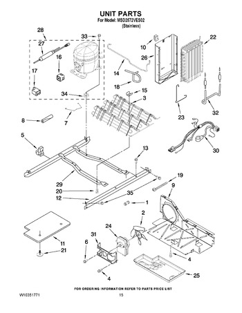 Diagram for MSD2572VES02