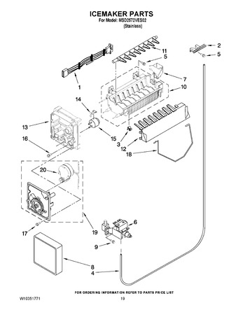 Diagram for MSD2572VES02