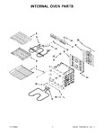 Diagram for 05 - Internal Oven Parts