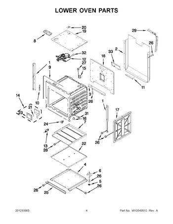 Diagram for JJW2730WB02