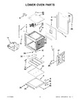 Diagram for 02 - Lower Oven Parts