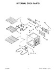 Diagram for 05 - Internal Oven Parts