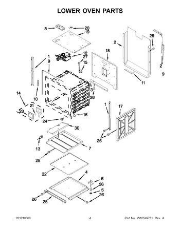 Diagram for JJW3830WP02