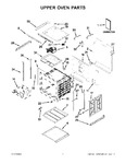 Diagram for 01 - Upper Oven Parts