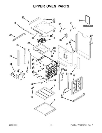 Diagram for JJW3830WP02