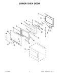 Diagram for 04 - Lower Oven Door