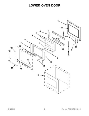 Diagram for JJW3830WP02