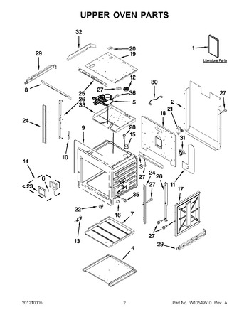 Diagram for JJW2730WB02