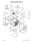 Diagram for 01 - Upper Oven Parts