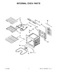 Diagram for 05 - Internal Oven Parts