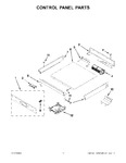 Diagram for 06 - Control Panel Parts