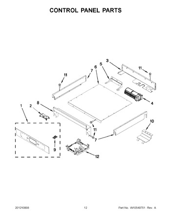 Diagram for JJW3830WP02