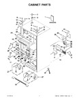 Diagram for 01 - Cabinet Parts