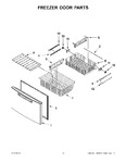 Diagram for 09 - Freezer Door Parts