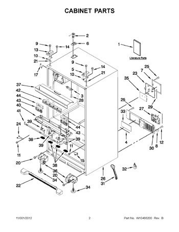 Diagram for MFX2570AEW0