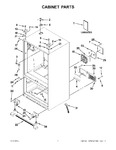 Diagram for 01 - Cabinet Parts