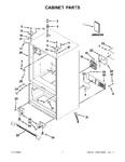 Diagram for 01 - Cabinet Parts