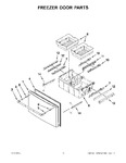 Diagram for 08 - Freezer Door Parts