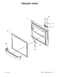 Diagram for 05 - Freezer Door