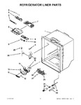 Diagram for 03 - Refrigerator Liner Parts