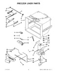 Diagram for 02 - Freezer Liner Parts