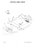 Diagram for 01 - Control Panel Parts