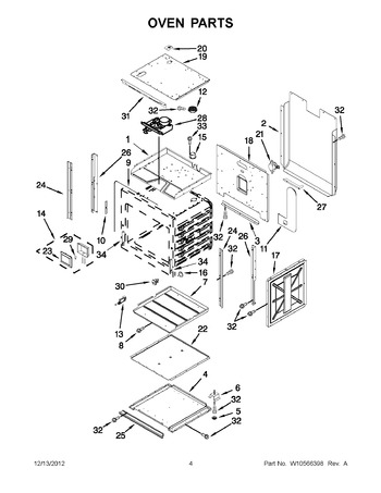 Diagram for JJW2430WP02