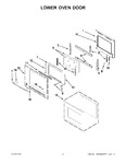 Diagram for 04 - Lower Oven Door