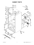 Diagram for 01 - Cabinet Parts