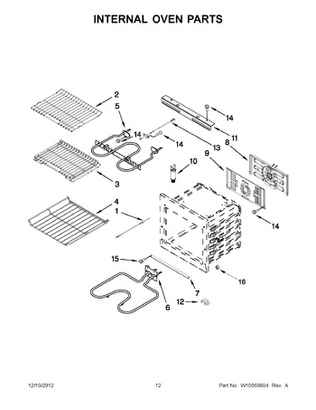 Diagram for JJW2830WP02