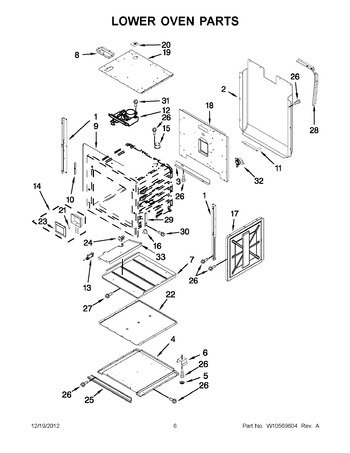 Diagram for JJW2830WP02