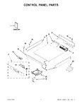 Diagram for 01 - Control Panel Parts