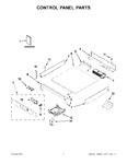 Diagram for 01 - Control Panel Parts