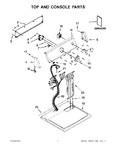 Diagram for 01 - Top And Console Parts