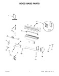 Diagram for 01 - Hood Base Parts