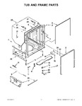 Diagram for 05 - Tub And Frame Parts