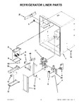 Diagram for 02 - Refrigerator Liner Parts