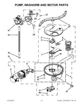 Diagram for JDB3650AWY5