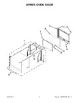 Diagram for 04 - Upper Oven Door