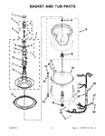 Diagram for 03 - Basket And Tub Parts