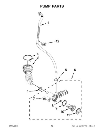 Diagram for MHW4200BW0