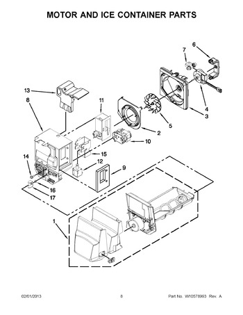 Diagram for MFX2570AEW4